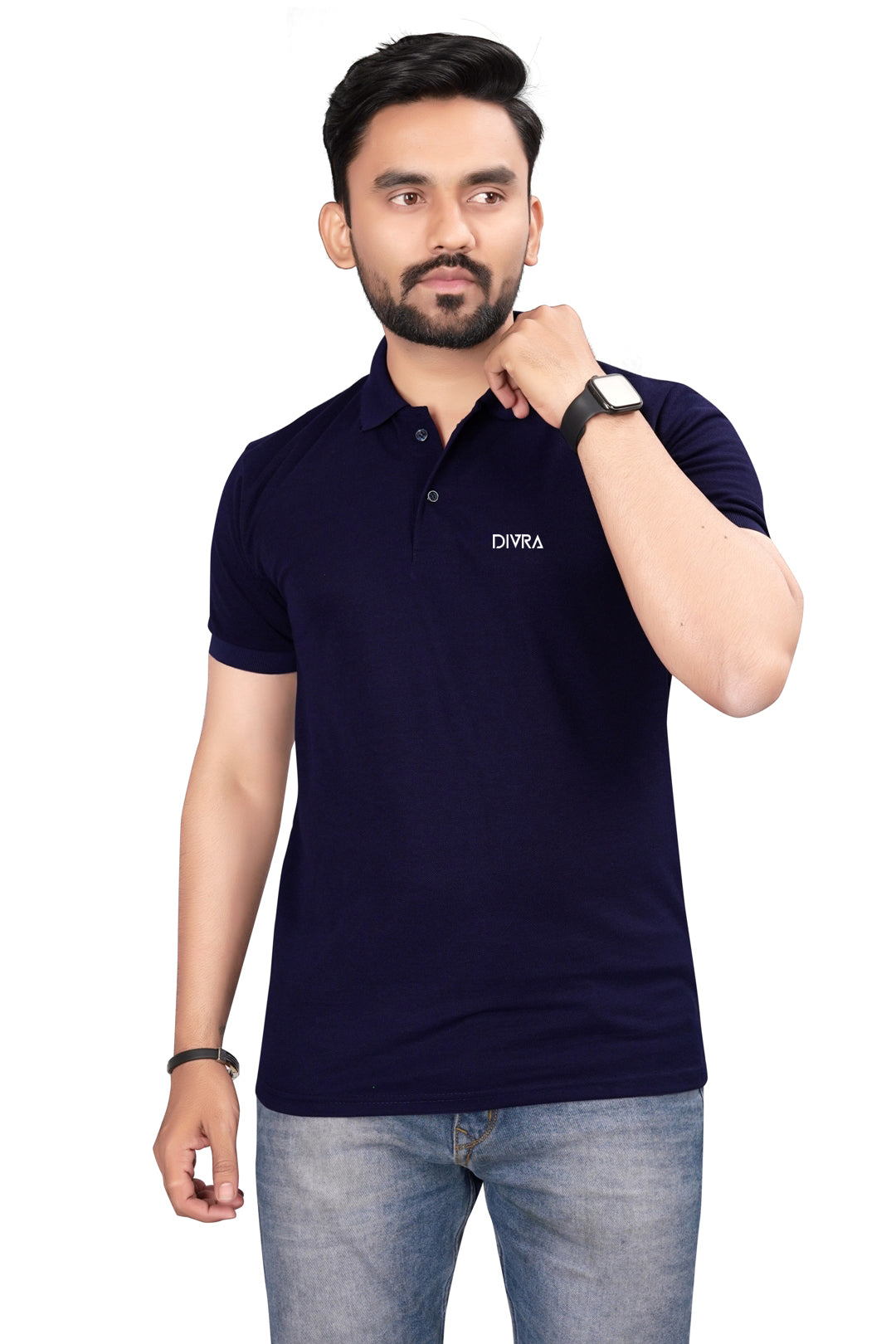 Buy Lacosta Polo Tshirt for Men Navy Blue online