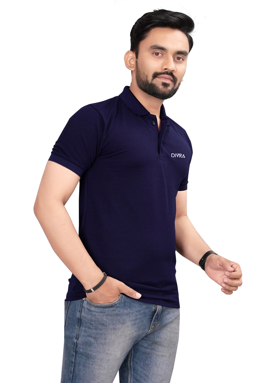 Buy Lacosta Polo Tshirt for Men Navy Blue online