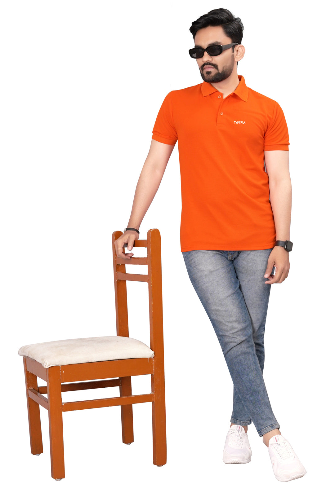 Buy Lacosta Polo Tshirt for Men Orange online