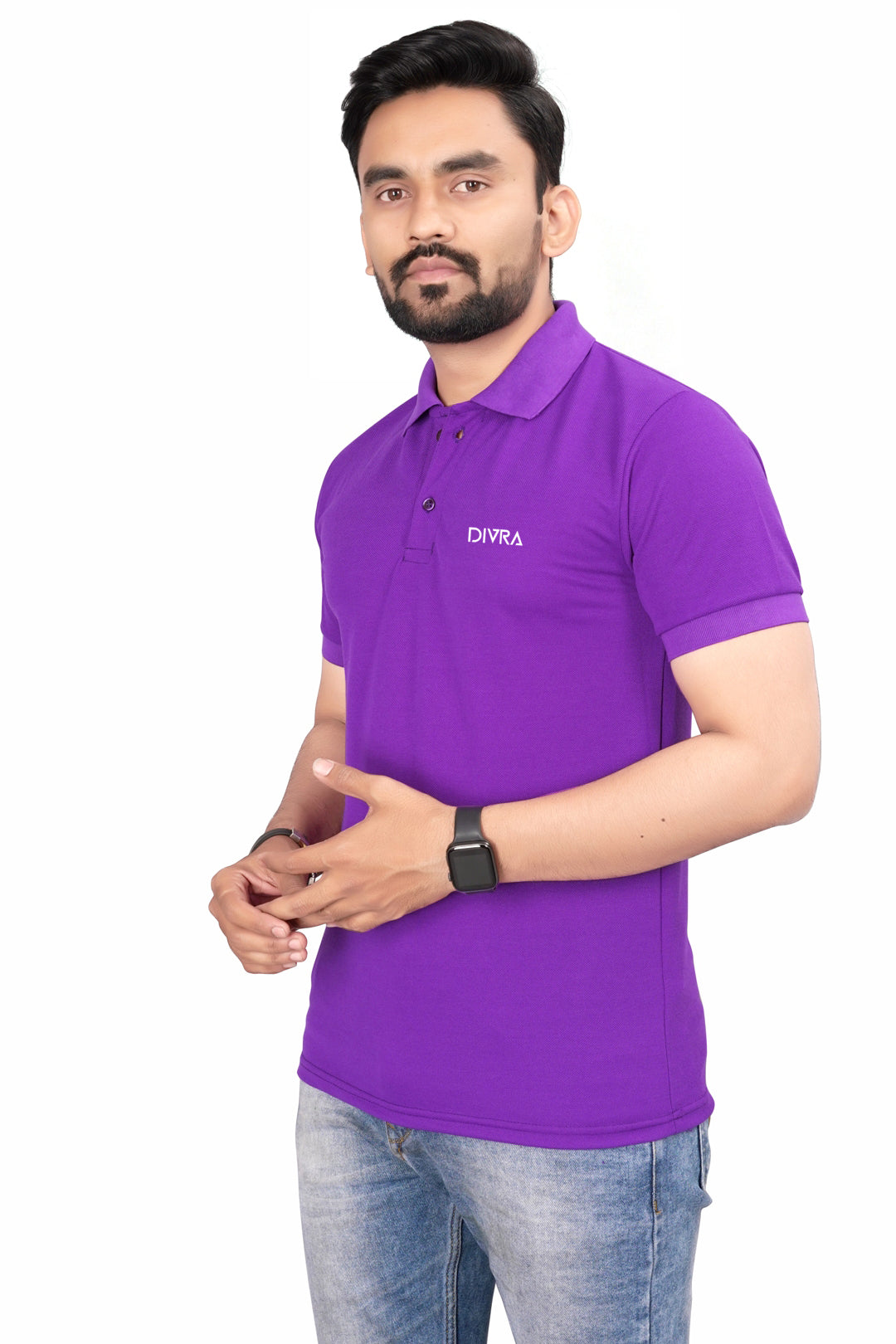 Buy Lacosta Polo Tshirt for Men Purple online