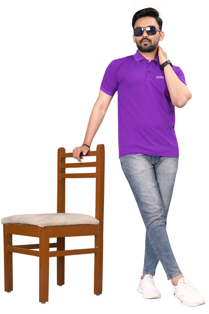 Buy Lacosta Polo Tshirt for Men Purple online