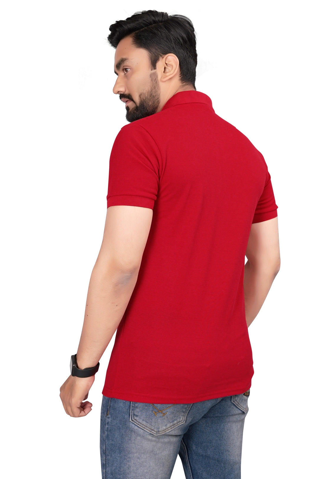 Buy Lacosta Polo Tshirt for Men Red online