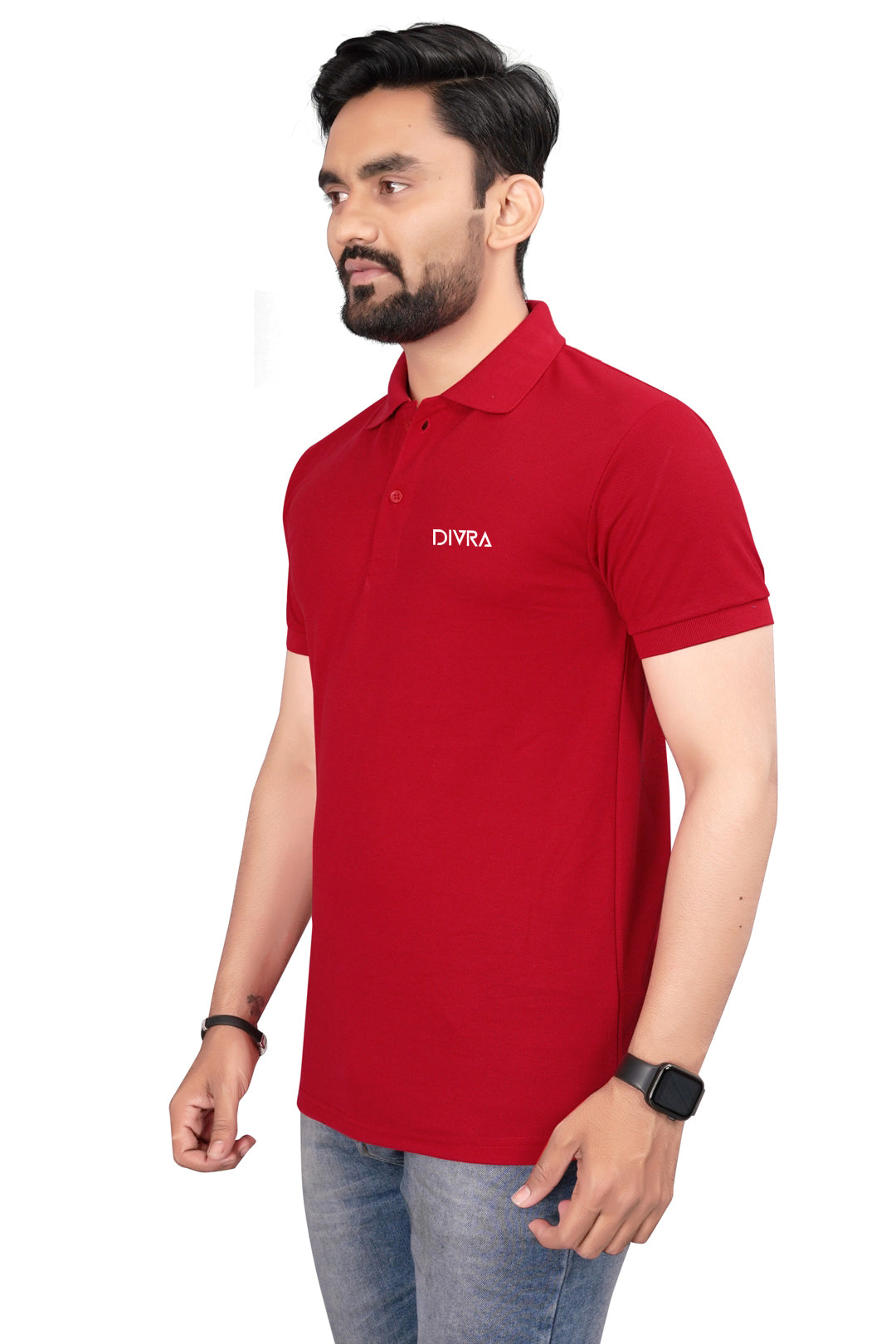 Buy Lacosta Polo Tshirt for Men Red online