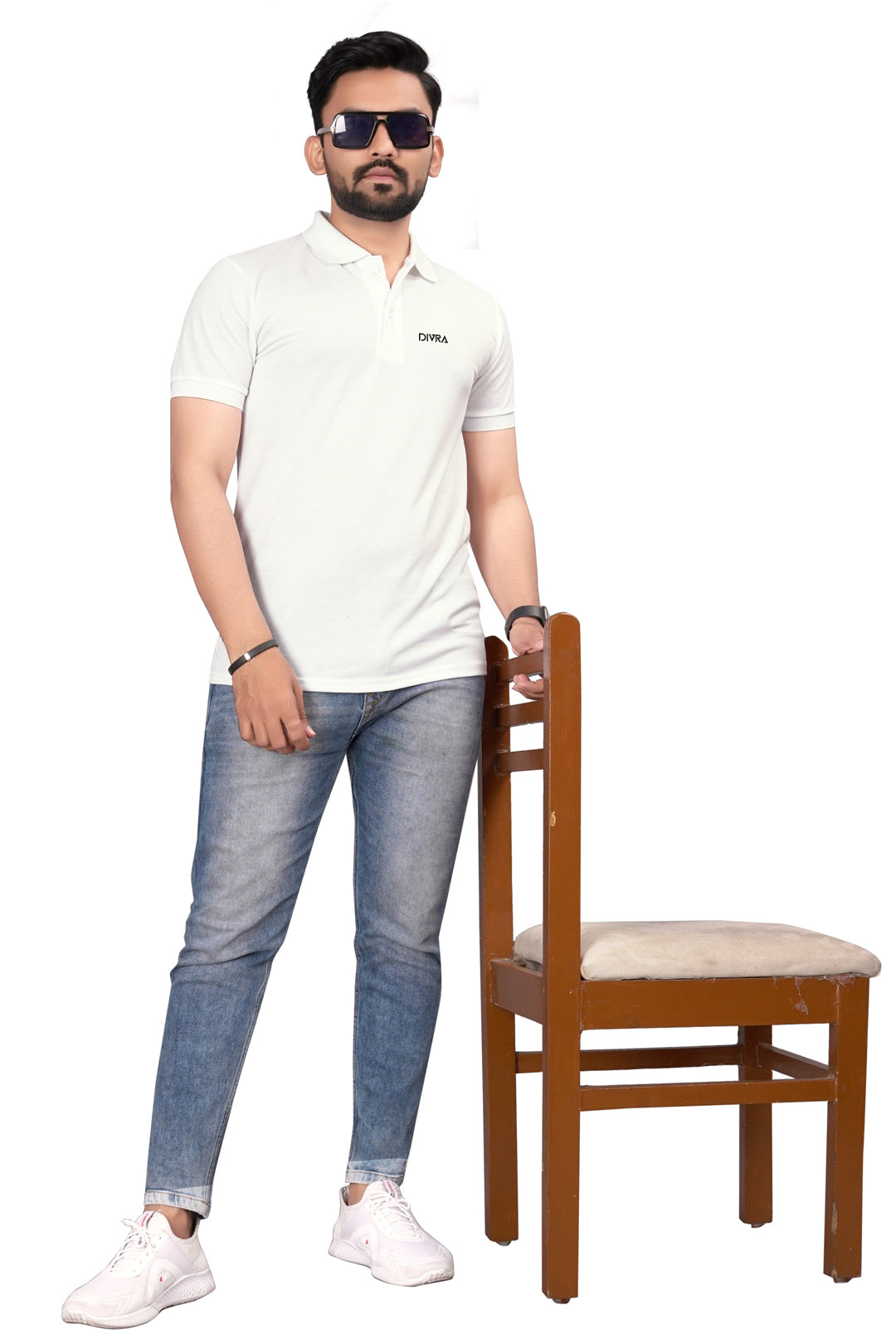 Buy Lacosta Polo Tshirt for Men White online