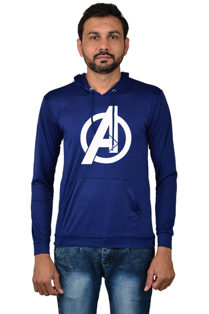 Avenger Licra Men's Stylish Hoodie For Summer
