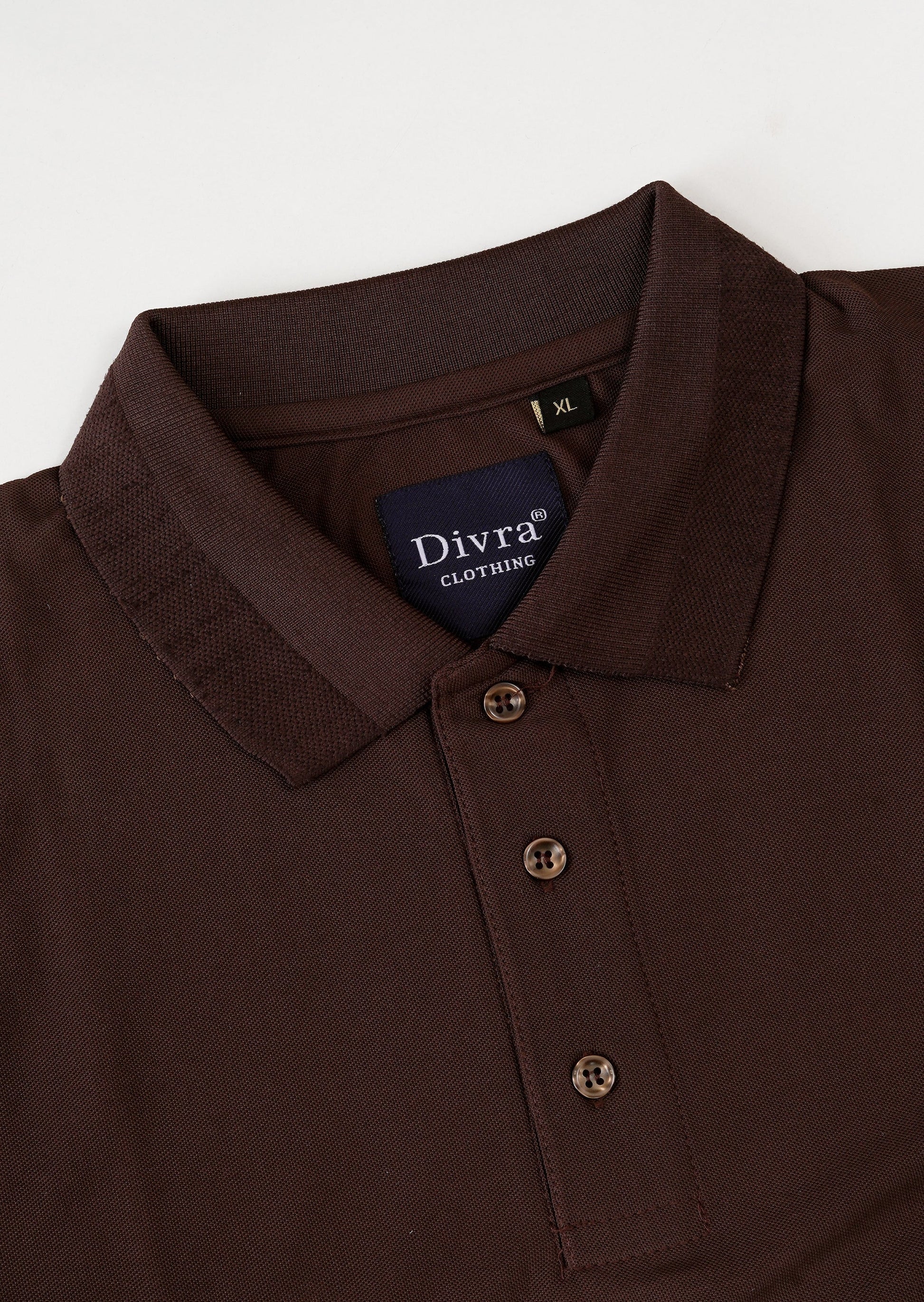 Buy Polo knit collar Tshit for Men  Cofee online