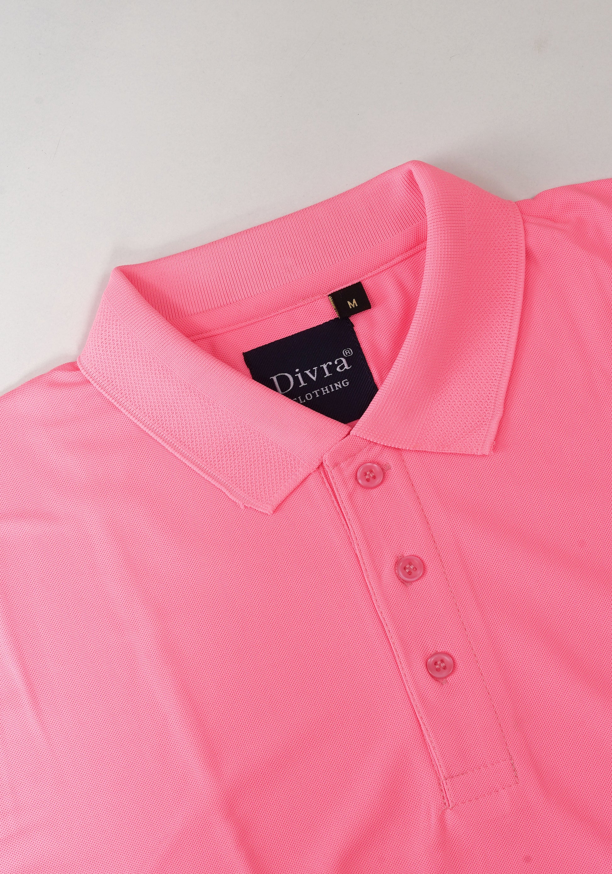 Buy Polo knit collar Tshit for Men  Florence Pink online
