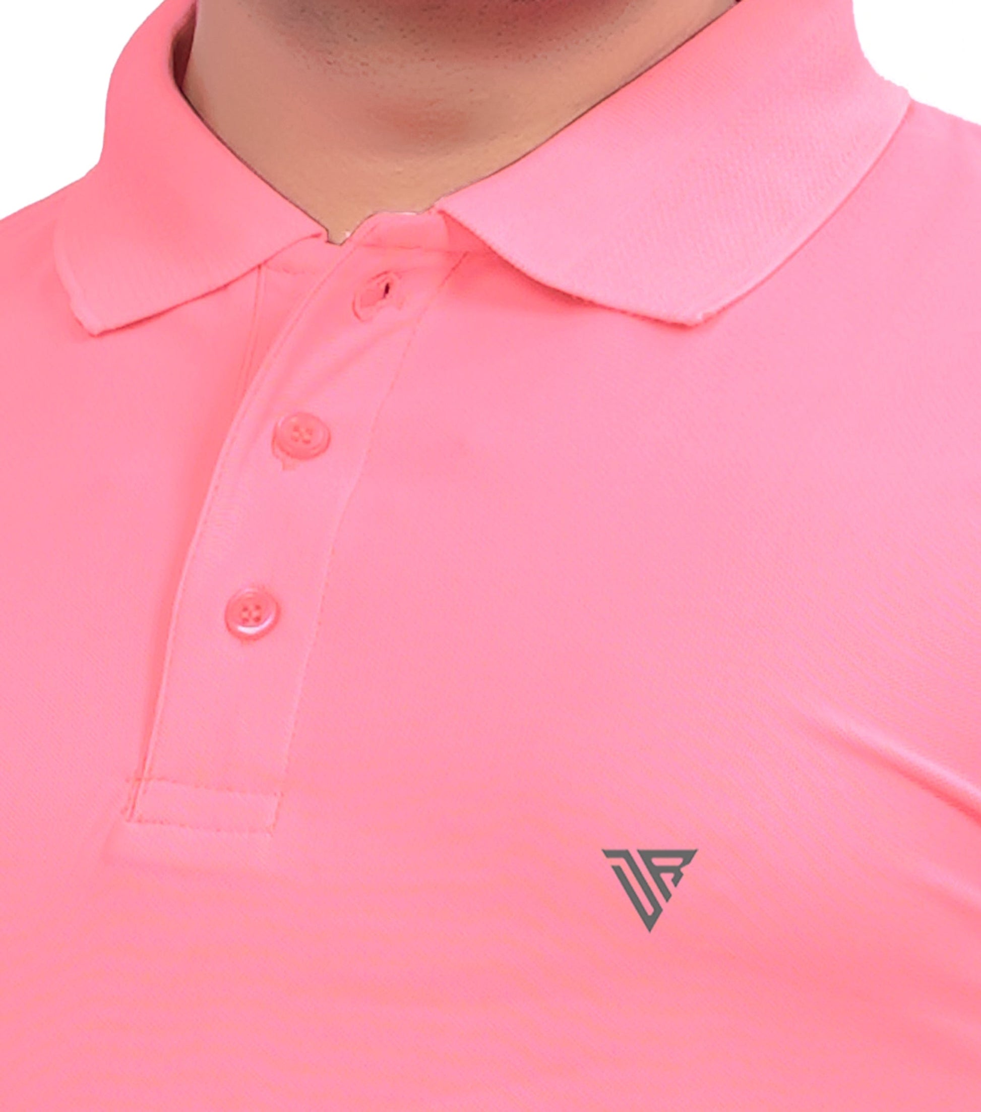 Buy Polo knit collar Tshit for Men  Florence Pink online