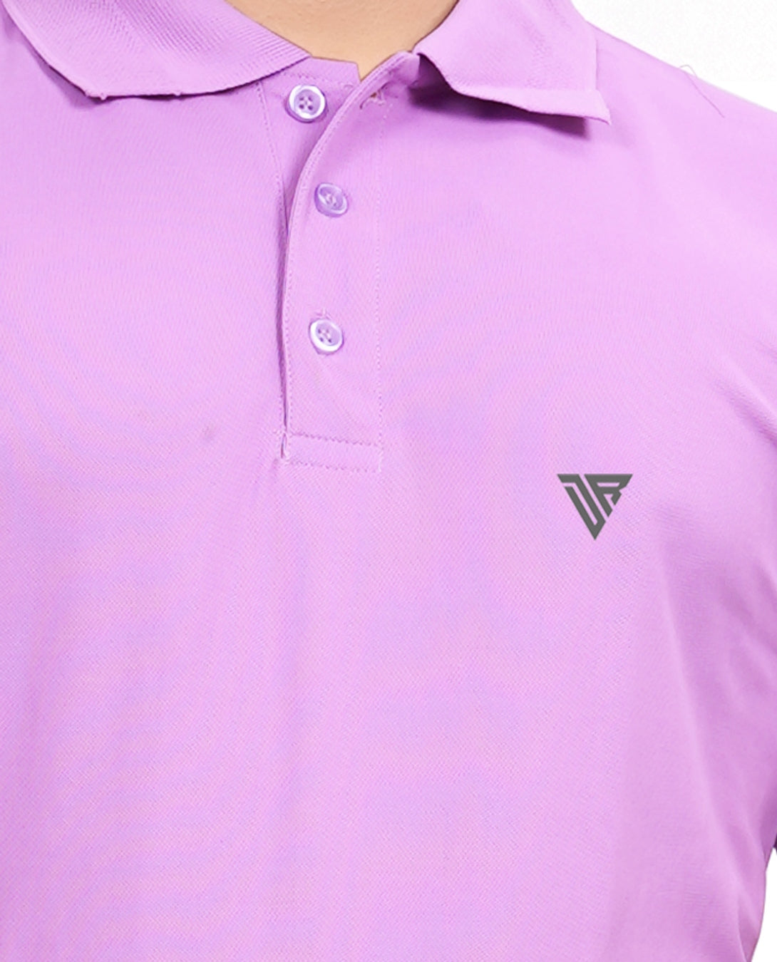 Buy Polo knit collar Tshit for Men  Men Light Purple online