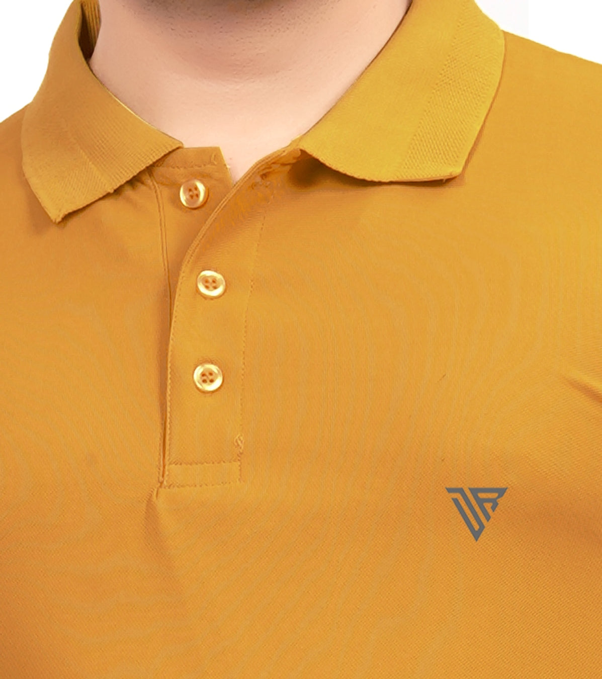 Buy Polo knit collar Tshit for Men  Men Mustard Yellow online