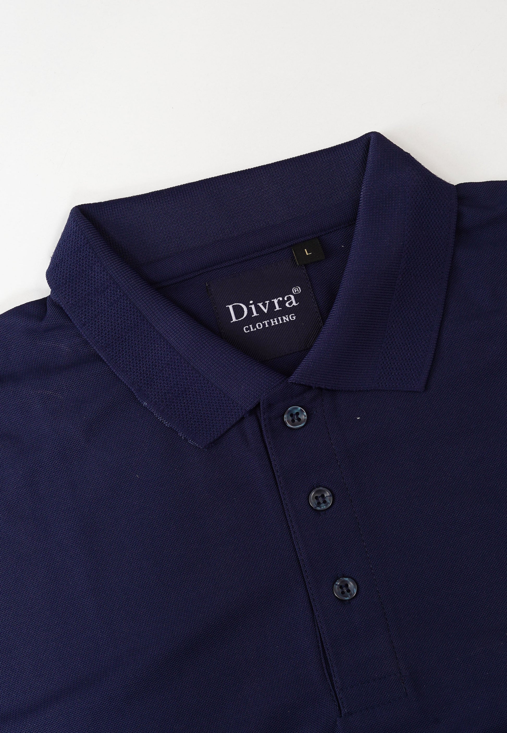 Buy Polo knit collar Tshit for Men  Men Navy Blue online
