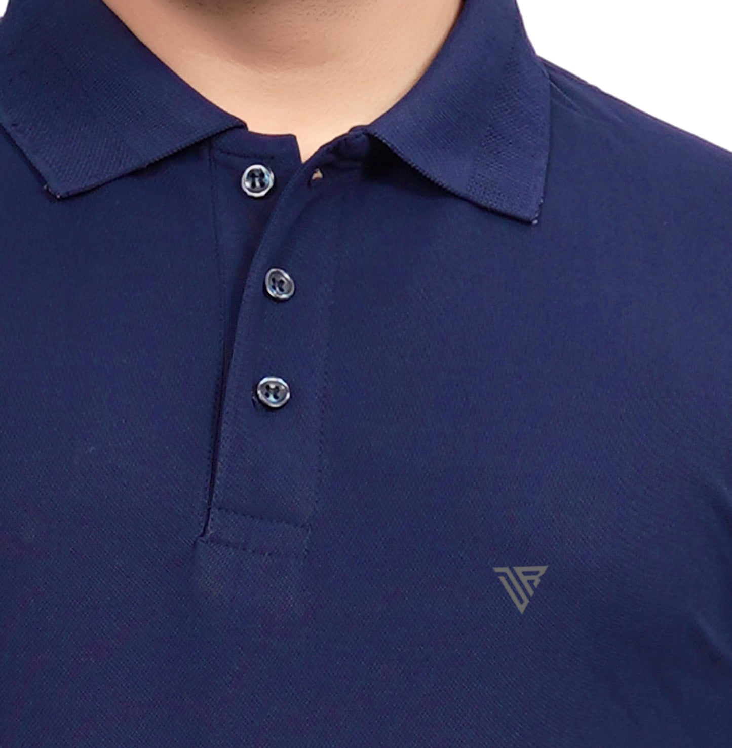 Buy Polo knit collar Tshit for Men  Men Navy Blue online