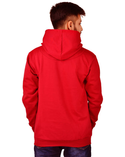 Men's Regular Fit 007 Printed Cotton Hoodie
