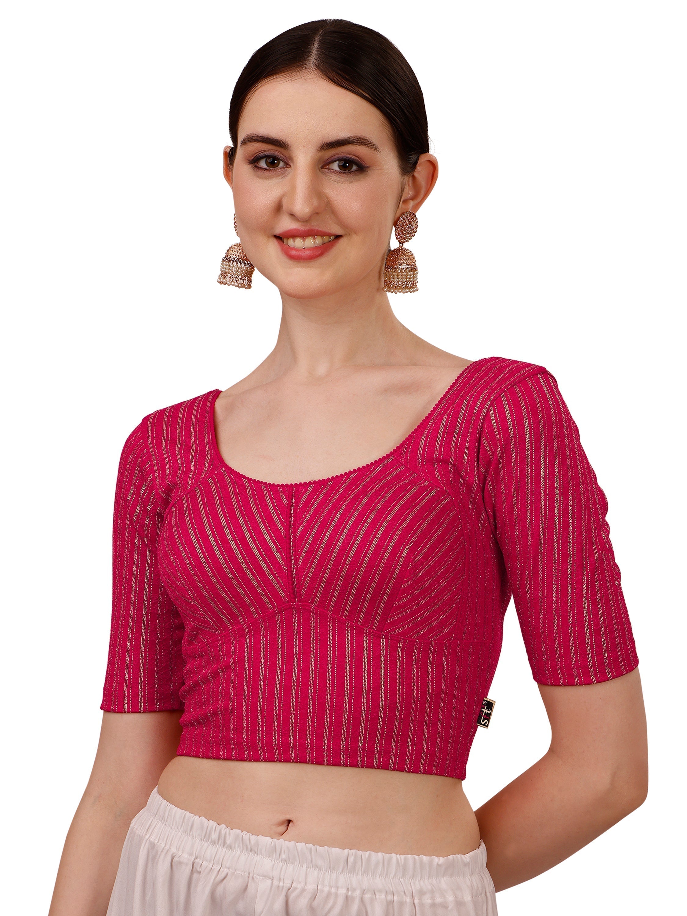 Ready-to-Wear Designer Blouse - SHIBORI
