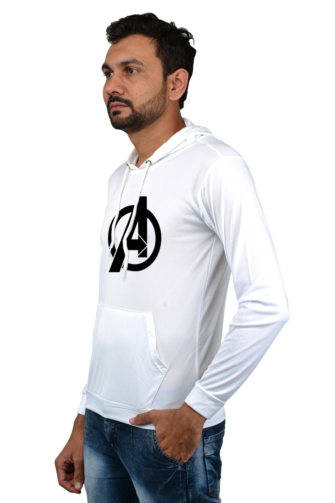 Avenger Licra Men's Stylish Hoodie For Summer