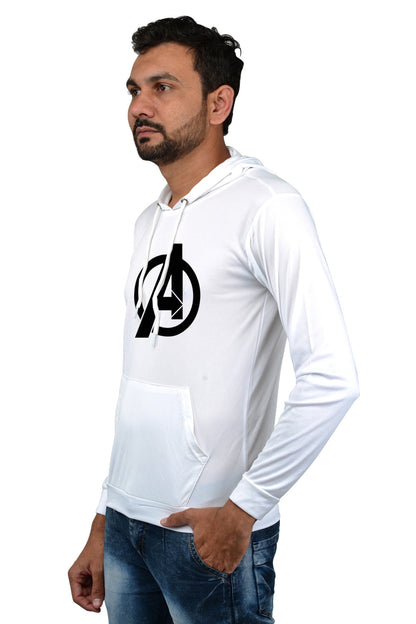 Avenger Licra Men's Stylish Hoodie For Summer