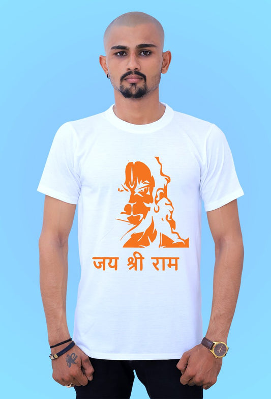 comfortable Jay Shree Ram t shirt by tshirt factory india