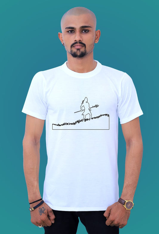comfortable Lord Shiva t shirt by tshirt factory india