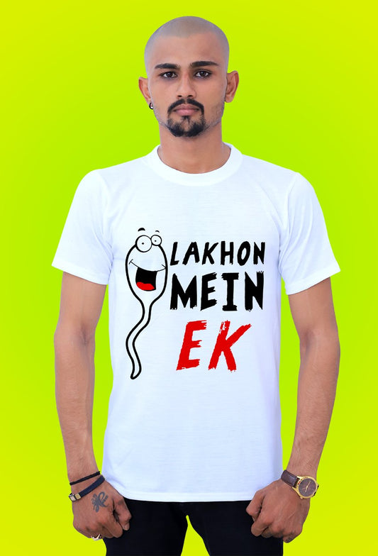 comfortable Lakhon Mein Ek t shirt by tshirt factory india