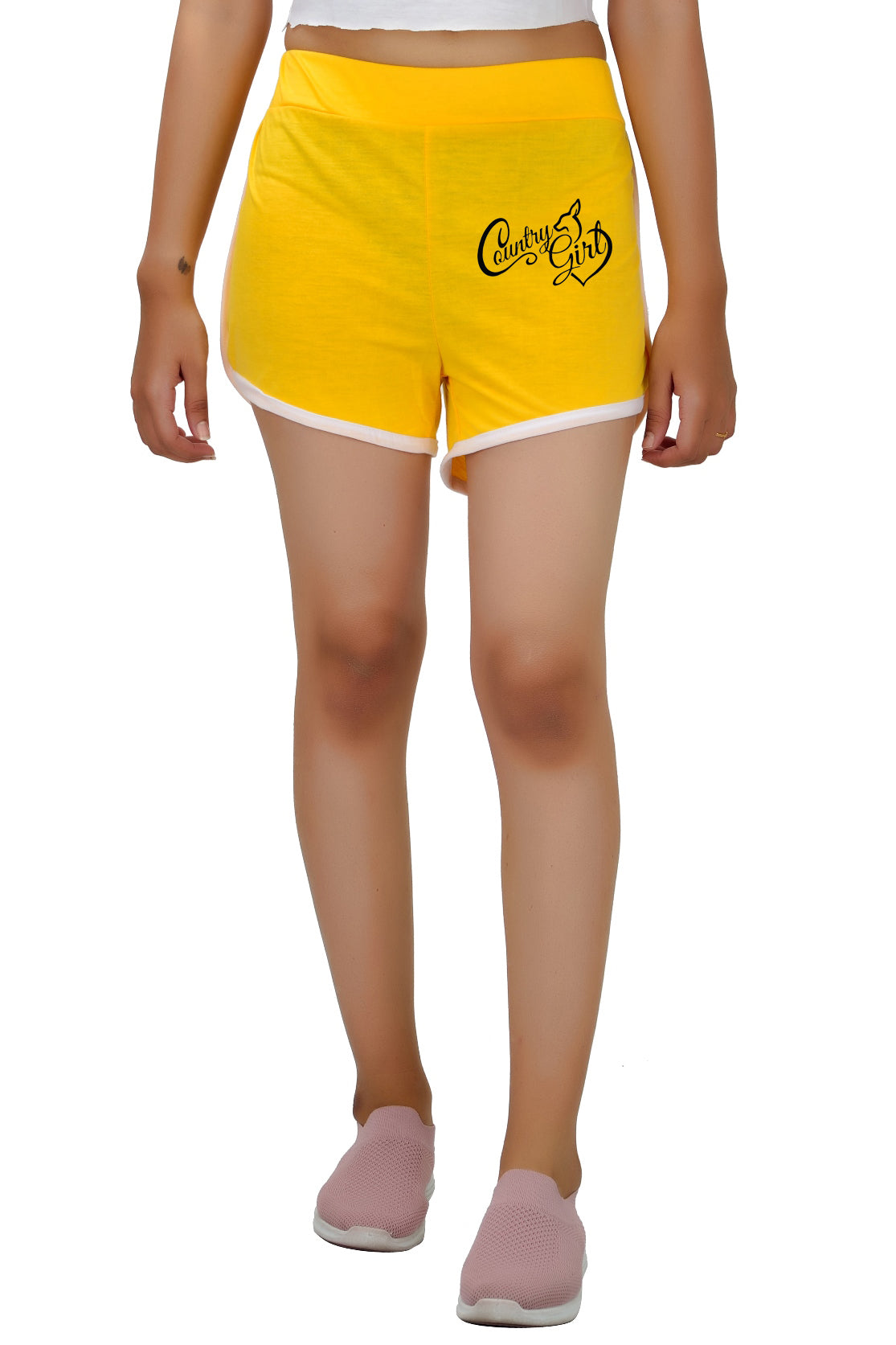 Womens or Girls Cotton Country Girl Shorts