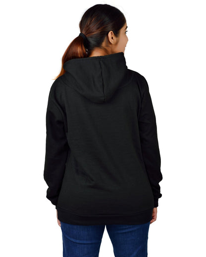 Women,s Regular Fit Dream Believe Achieve Printed Cotton Hoodie
