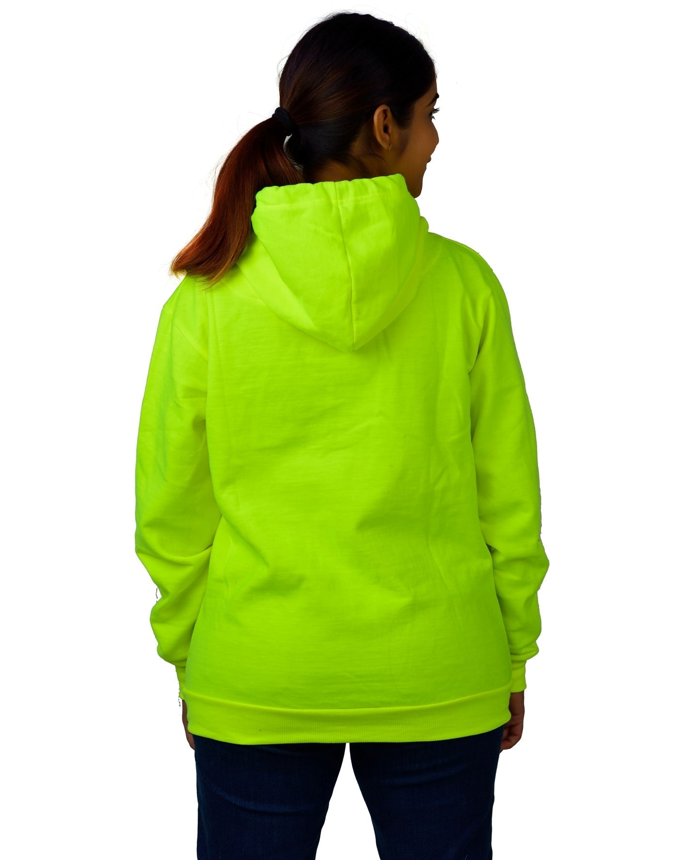 women,s Regular Fit Panda Printed Cotton Hoodie