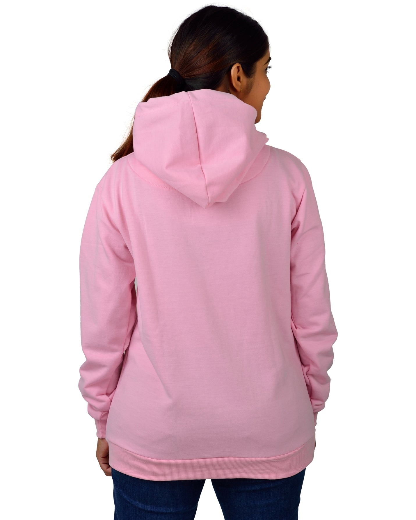 Women,s Regular Fit marchmelo Printed Cotton Hoodie